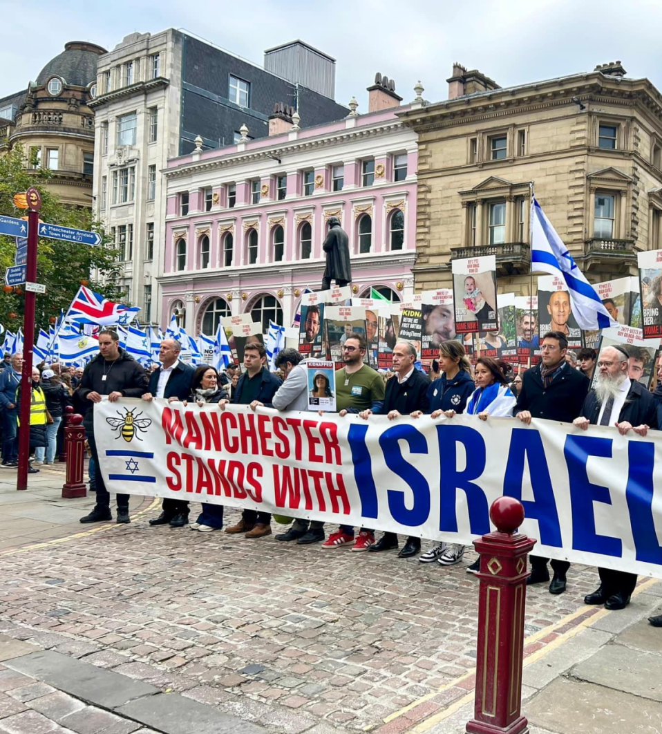Manchester Stands With Israel Rally – Jewish Manchester