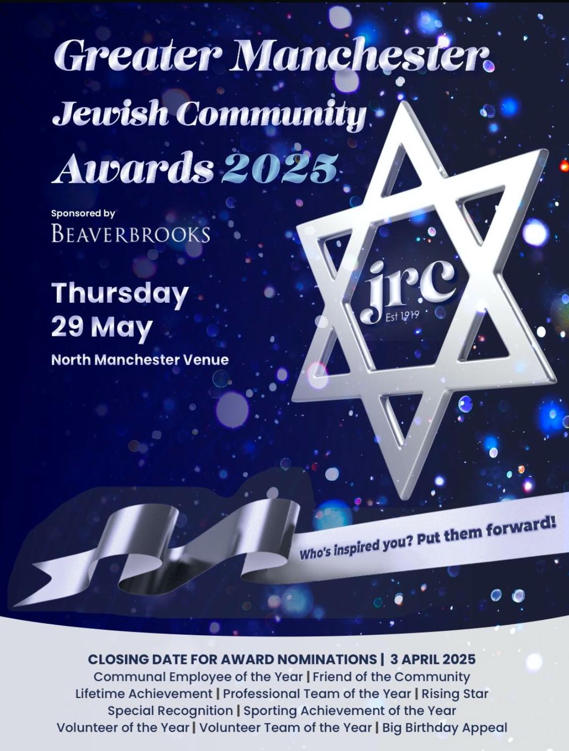 JRC Community Awards submission form